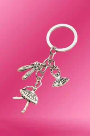 Μπρελόκ Μπαλαρίνα με Charm Λεπτομέρειες